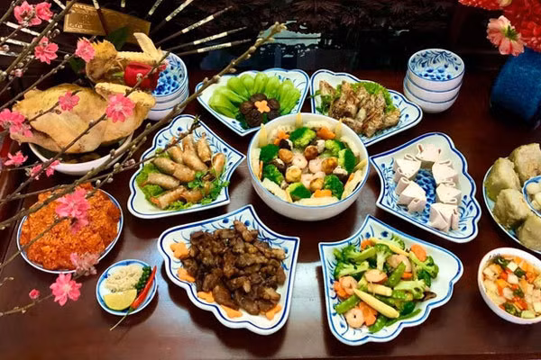 保留民族传统之美的越南北方过年饭 ảnh 1 保留民族传统之美的越南北方过年饭 ảnh 1