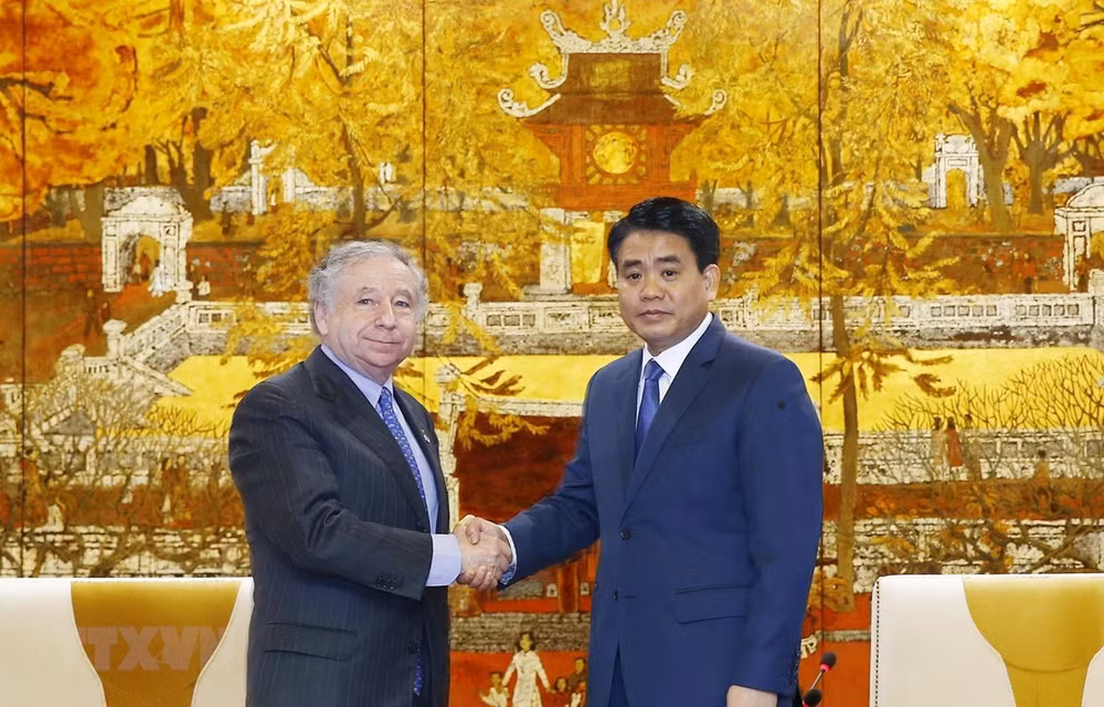 国际汽车联合会主席:河内承办FI锦标赛有助于提高越南地位 ảnh 1 国际汽车联合会主席:河内承办FI锦标赛有助于提高越南地位 ảnh 1