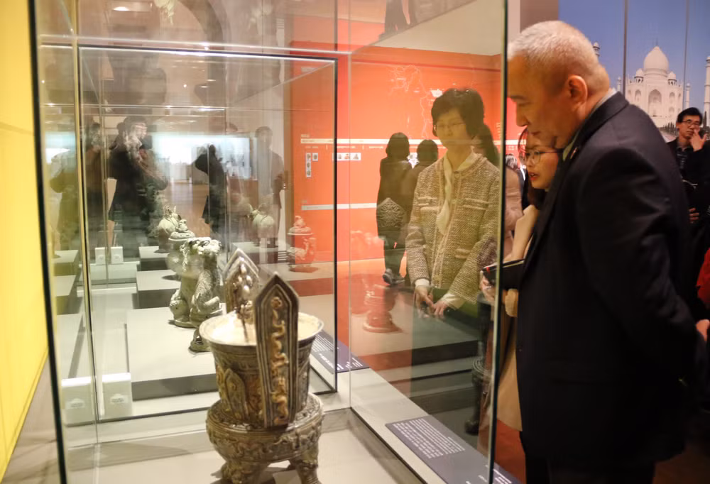 越南文物展在韩国举行 ảnh 1 越南文物展在韩国举行 ảnh 1