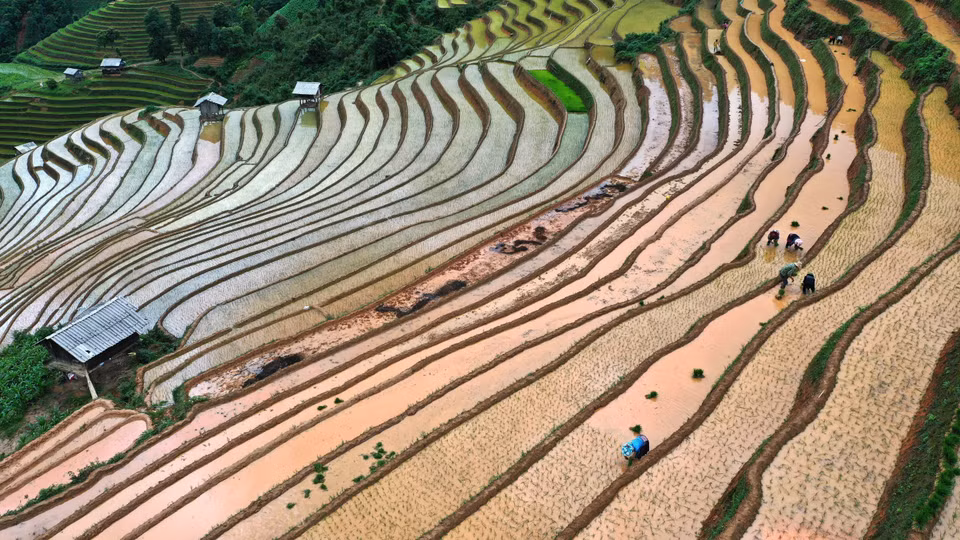 “注水季”旅游成为木江界山区颇具吸引力的旅游产品之一。图自 越通社