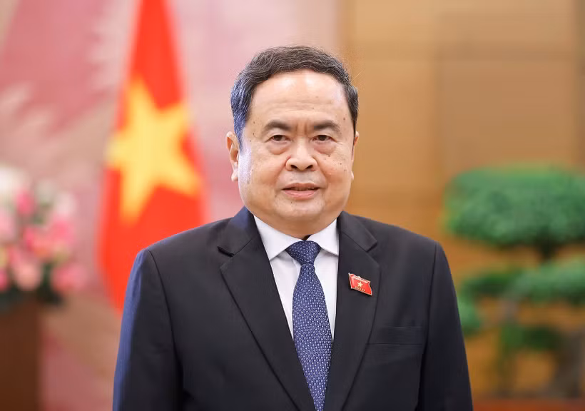 越南国会主席陈青敏。图自越通社