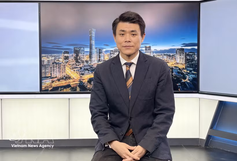中国中央广播电视总台越南语部主任、越南问题研究员魏为。图自越通社