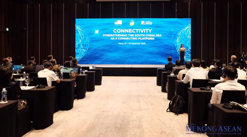 会议现场。图自Mekong ASEAN