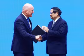 新西兰总理对越南进行正式访问 越新两国总理在会谈中达成诸多共识