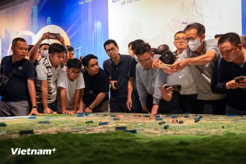 根据百年愿景规划，河内将努力建设成为“文献之都、智慧之城、创新之城、生态之城”的全球城市，跻身世界生活质量和幸福指数最高的首都行列。（图自Vietnam+）