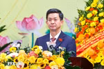芹苴市市委书记、出席十四大的芹苴市代表团团长黎光松。图自越通社