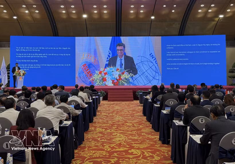 研讨会现场。图自越通社