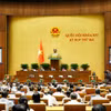 越南卫生部部长陶红兰在会上发表讲话。图自越通社