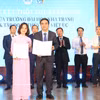 海洋经济论坛的合作伙伴签署合作备忘录。图自越通社