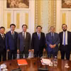 越南共产党代表团与葡萄牙检察院举行工作会谈。图自baotintuc.vn