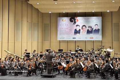 亚洲青年交响乐团汇聚河内 让音乐跨越国界连接青春