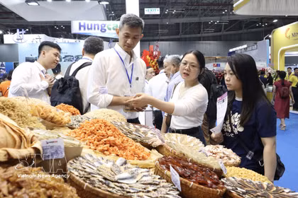 2026年越南国际水产展览会（Vietfish 2026）于8月19日在胡志明市西贡会展中心（SECC）正式开幕 图自越通社